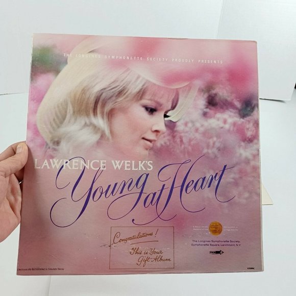 Lawrence Welks Young At Heart 50's Collectors Vinyl Record *MINOR WEAR - Picture 2 of 14